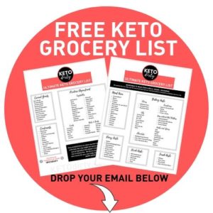 Free Keto Grocery List PDF - 50+ Awesome Low Carb Food Ideas