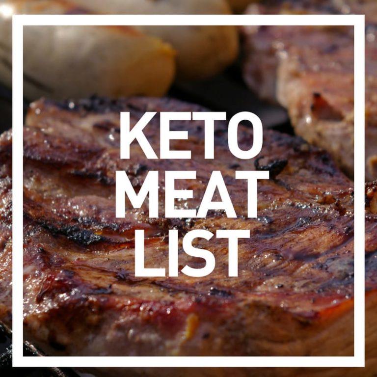 Free Keto Grocery List PDF - 50+ Awesome Low Carb Food Ideas