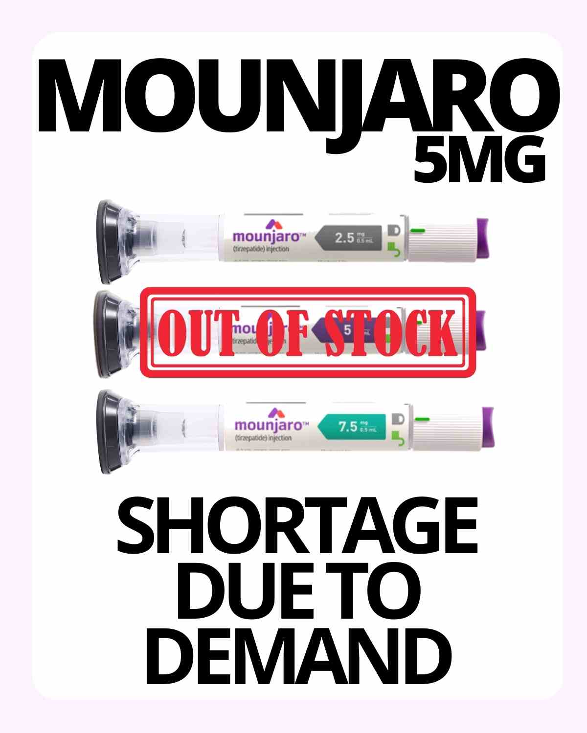 Mounjaro Shortage 101 5 Helpful Things You Need To Know