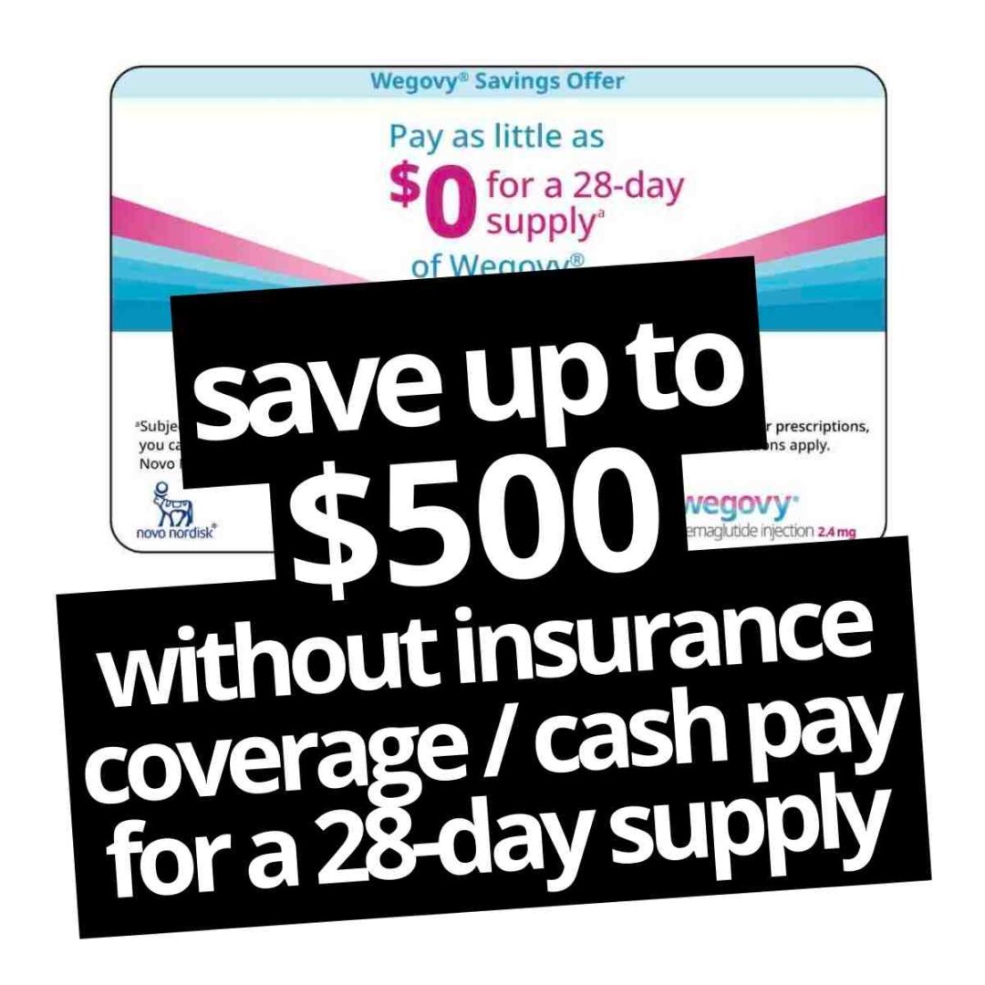 Wegovy Coupon 2023 Save Hundreds With A Savings Card   Wegovy Coupon Without Insurance 1080x1080 