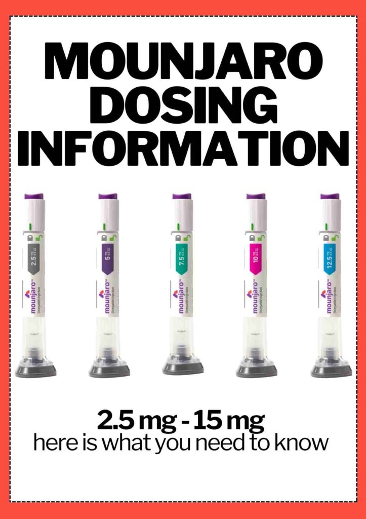 Helpful Mounjaro Dosing Information About The 6 Strengths   Mounjaro Dosing 723x1024 